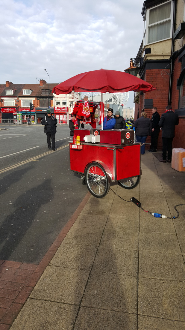 Hot Dog Cart Hire Old Trafford